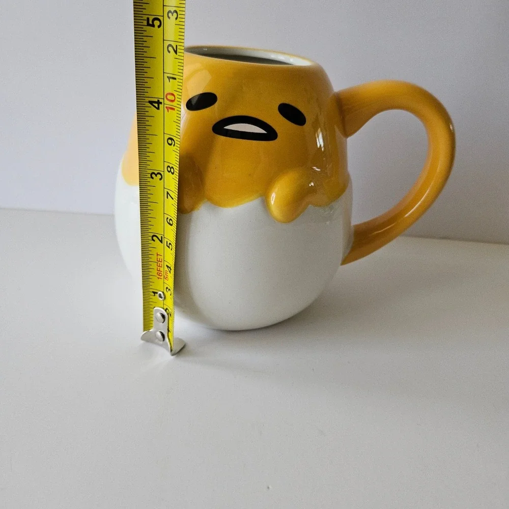 NEW Sanrio‎ Gudetama Lazy Egg Mug Cup 20oz Sculpted Silver Buffalo World Market